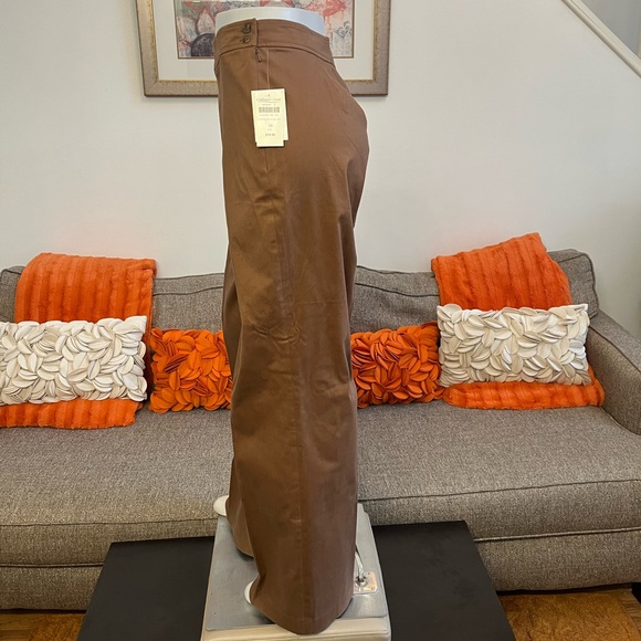 ❣️🆕Coldwater Creek Brown Contour Waist Sateen Pants❣️ - Picture 5 of 10